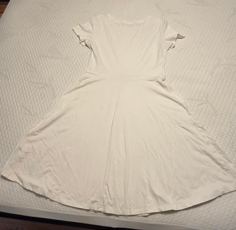 White Women's Dress